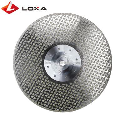 China Cutting Effect Factory Star Shape Plated Diamond Saw Blade For Marble Cut Forming Grinding for sale