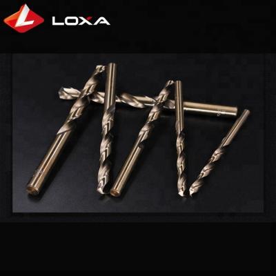 China High Quality Professional Cobalt Shank Hss Twist Drill Bit Set Drill Holes Manufacturer M35 for sale