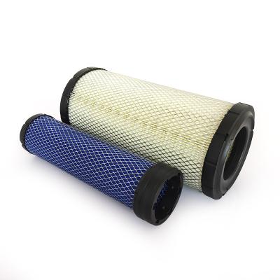 China Air Filtration System Double Layer Air Filter 600-185-2110 pu1634 113855M1 4198305A 1-M00303 For Hitachi Isuzu Komatsu Yanagu Kubota Air Filter for sale