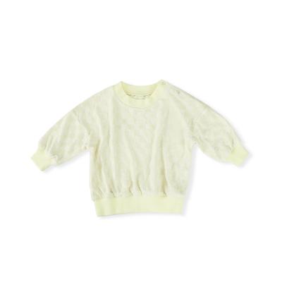 China baby sweater Outwear terry towel kids infant girls round neck clothes tops child clothes A1-SY-024 for sale