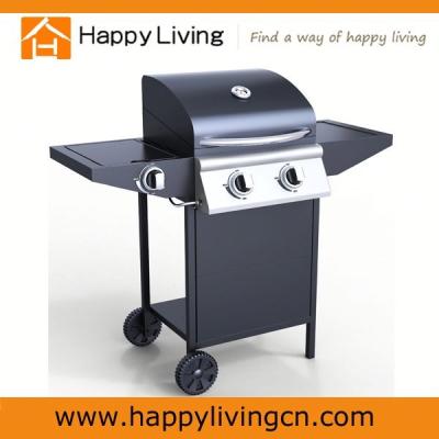 China Adjustable Size LGP Gas Barbecue Grill Table With Single Valve Ignition for sale