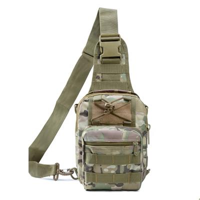 China Leisure Bag For Business Ripstop Polyester Nylon Water Resistant Sling Military Tactical Duty Bag for sale