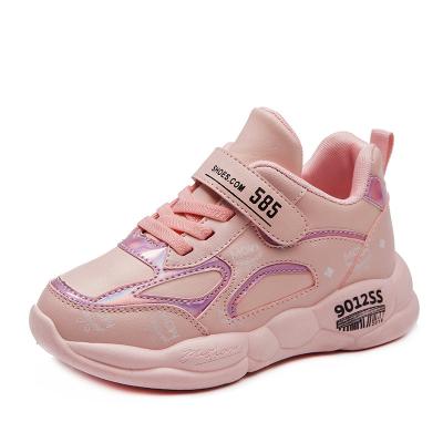 China Durable Sports Shoes Mesh Breathable Comfortable Girls Sneakers Princess Shoes Girls Sneakers for sale