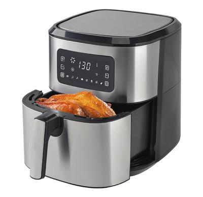 China Household Large Capacity Steam Stainless Steel Air Fryer Oven Digital Electric Air Fryer for sale