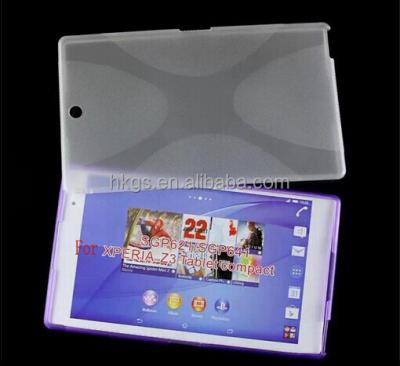 China Eco-Friendly For Sony Xperia Z3 Tablet Line Compact SGP621 SGP641 Case X Cover Of TPU for sale