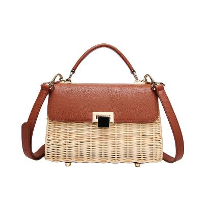 China 2022 High Quality Women's Bags Premium Handmade Ladies Hand Holding Straw Summer Pin - Woven Women's Bags for sale