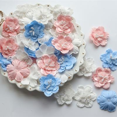 China 3D Small Flowers Exquisite Beaded Auxiliary Headdress DIY Home Handmade Accessories for sale