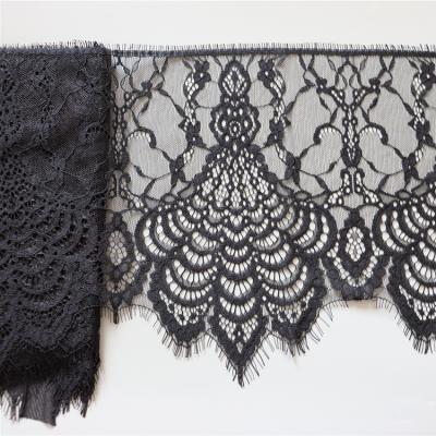 China High Quality Black Hollow Underwear Eyelash Lace DIY Decorative Accessories for sale