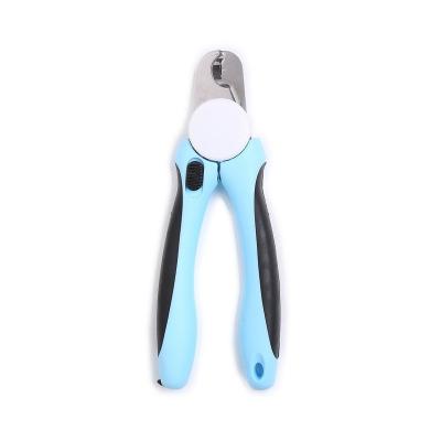 China Safety Viable Pet Grooming Tool Professional Cat Dog Nail Scissors With Quick Cleaning Catcher for sale