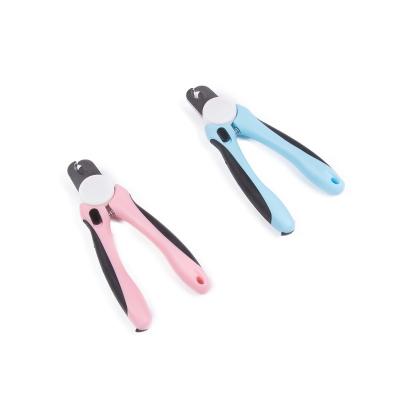 China 2022 Viable Hot Products Dog Nail Scissors And Trimmer Grooming Tools With Safety Guard for sale