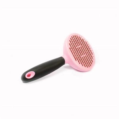 China High Quality Stored Favor Price Pet Grooming ABS Mold Slicker Brush Dog Grooming Tools Dog Combs Brush for sale