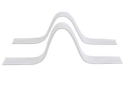 China Full Plastic Non Woven Face Mask Nose Wire White Black Nose Bridge Wire PP/PE for sale