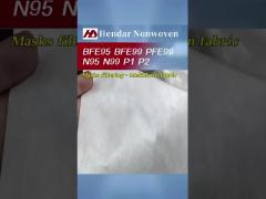 Mask filtering - Meltblown nonwoven