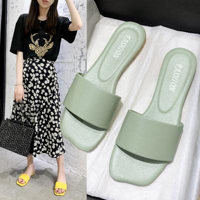 China CUSHIONING New Fashion Summer Pregnant Women's Casual Shoes Anti Slip Flat Sandals Slippers for sale