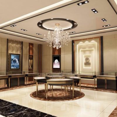 China Retail Store Save Cost Stable Jewelry Display Cabinets Counter Table Jewelry for sale