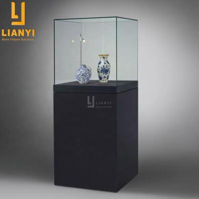 China High End Quality Newly Developed All-Glass Display Cases For Museums And Exhibitions Factory Supplier Museum Showcase for sale