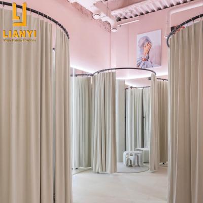 China Bulk custom design of display boutique store fitting room dressing fitting room for retail apparel for sale