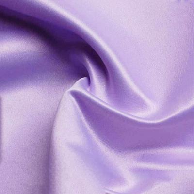 China Plain Newly 100 Polyester Cheap Anti-Static Satin Fabric for sale