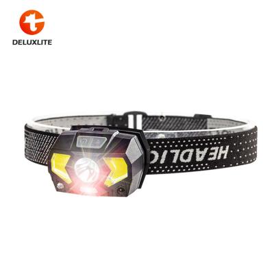 China Mini Head Torch Dry Battery Competitive Price LED Moving Head Light Headlamp Lights SOS Warning Lights For Outdoor Adventure for sale