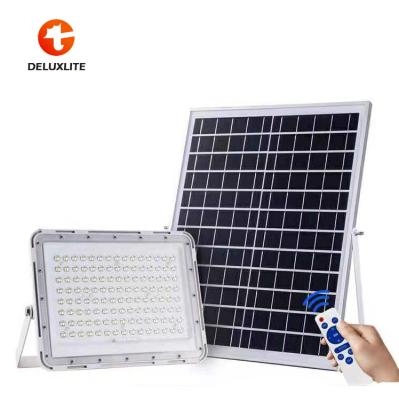 China Sports Stadiums Indoor Outdoor IP66 Aluminum Remote Solar Flood 100w 150w 200w 300w Led Flood Lights for sale