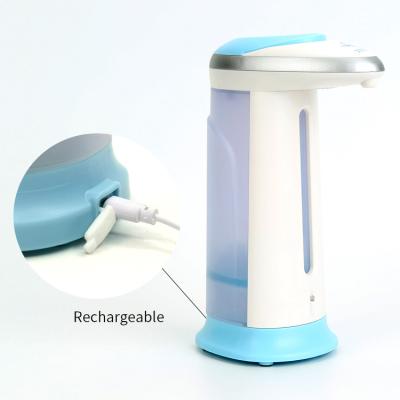 China Modern Refillable Automatic Soap Dispenser Sensor Touchless Hand Sanitizer Soap Dispenser for sale