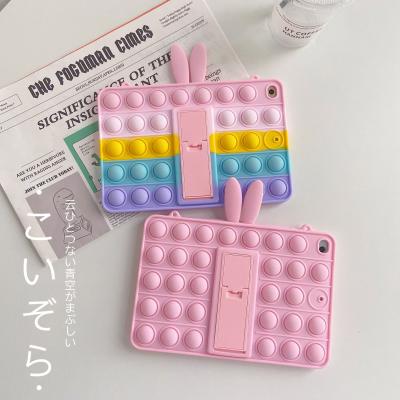 China For iPad Mini Pop It Tablet Pro 10.5/11 Inch Silicone Case Pro 10.5/11 Inch Sensory Toy Push Bubble Game Tablet Case For Ipad Air 4 Case for sale