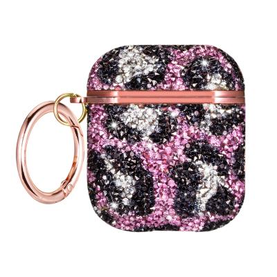 China Fashion Custom Luxury Diamond Case 2022 Case For Airpods 2 Beauty Jewelry Glitter Bling Cute Girly Case For Airpod Luxury Case for sale