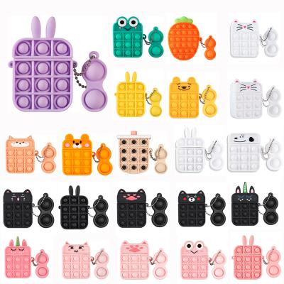 China Cute Unicorn Popit Silicone Case Rabbit Air Bladder Bubble Shell Cover For Airpod 1/2 Case For Air Pod 1/2 Case for sale