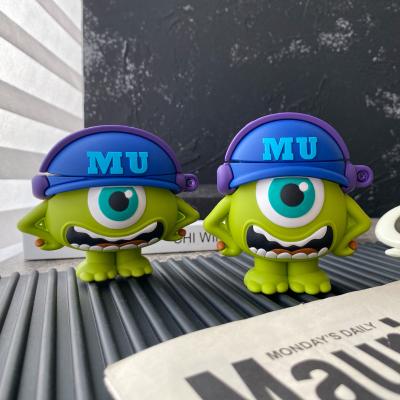 China PVC Case For Eye Mike Wireless Earphone Cover For Airpods Cute Cartoon AirPods Case The Big One 2 in1 PVC Case for sale