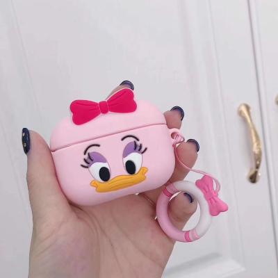 China Cute Cartoon Cute Anime 3D Earphone Case Silicone 3D Soft Silicone Earphone Case For Airpod Case For Airpods Pro Case for sale