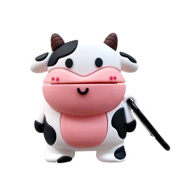 China For Airpods 2022 New Cute 3D Cartoon Animal Soft Silicone Earphone Case For Airpod Case For Airpods pro 1 case 2 for sale