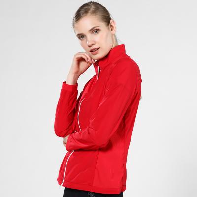 China Anti-Wrinkle Girl's Golf Windproof Coat for sale