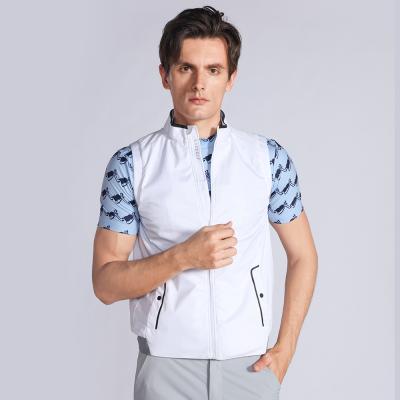 China Latest Anti-Wrinkle Wind Resistant Men Invest To Coat Breathable Golf Apparels for sale