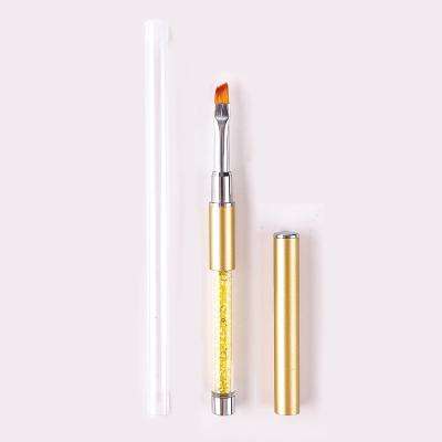 China NAIL Good Selling Acrylic Art Gel Manicure Nylon Brush Handle Sets Nail Painting Girls Play Brush for sale