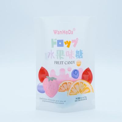 China Food Packaging Moisture Proof Bag Stand Up Pouch For Candy Candy Food Grade Candy Packaging Bag Transparent Bag For Candy for sale