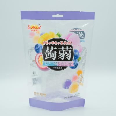 China Food Grade Moisture Proof Resealable Back Seal Bag For Candy Kid Smell Proof Cookie Mylar Candy Bags for sale