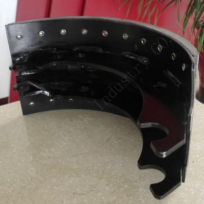 China SteelQ235 used new BPW 200 truck and trailer brake shoes for sale