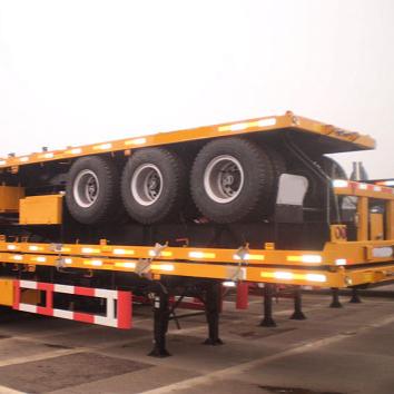 China Other Trailers China Best Selling Container Truck Flatbed Trailer for sale