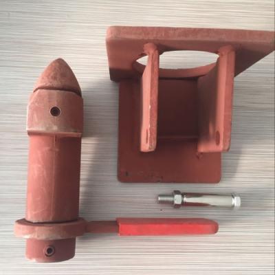 China Hot Sale Semi Auto Flatbed Trailer Parts Trailer Container Twist Lock For Good Price for sale