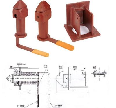 China Trailer Parts TYM Container Trailer Semi Trailer Twist Lock for sale