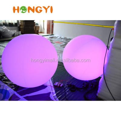 China Popular Inflatable Giant Inflatable Activities LED Balloon Beach Ball Inflatable Ball Decorated Inflatable Ball for sale