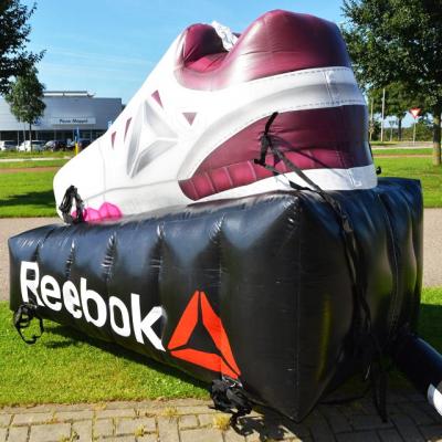 China Customized Outdoor Giant Inflatable Brand Advertising Shoe for sale