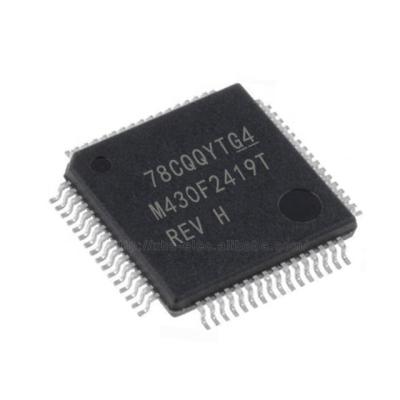 China New original MCU Electronic component Integrated Circuits IC LQFP-64 MSP430F2419TPMR MSP430F148IPMR for sale