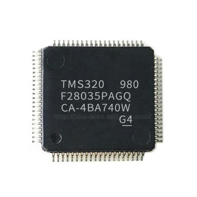 China TMS320F28035PAGQ Electronic component IC Chip MCU Integrated Circuits TQFP-64 TMS320F28035PAGQ for sale