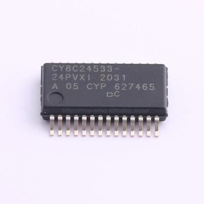 China Microcontroller IC Chips Integrated Circuits SSOP-28 CY8C24533-24PVXI CY8C27443-24PVXI for sale