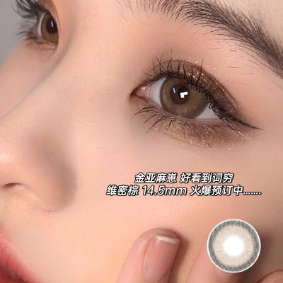 China Wholesale Eye Series New Look Cosmetic Contact Lenses Colored Contact Lenses Annual Cosmetic Color Contact Lens Big Diameter 14.5mm for sale