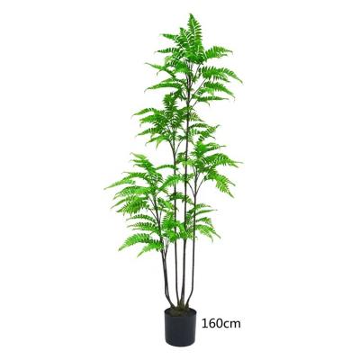 China High Quality Artificial Green Grass Plants Boston Fern Tree cheap home&garden durable for sale