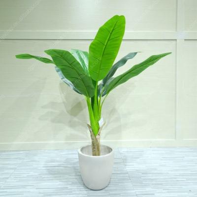 China 150cm Customized Artificial Banana Tree Lifelike Decorative Plastic Artificial Flower Products Indoor Home Decor China for sale