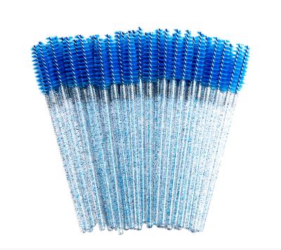 China Eyelash Mascara Wand Sweep Disposable Wholesale Cheap Price Make Up Brushes Mixed Color Eyelash Brush for sale