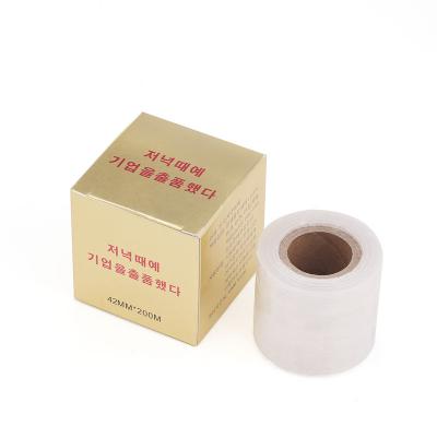 China Wholesale Disposable Professional Clear Semi-permanent Flexible Tattoo Wrap Plastic Microblading Tattoo Eyebrow Tattoo Wrap for sale